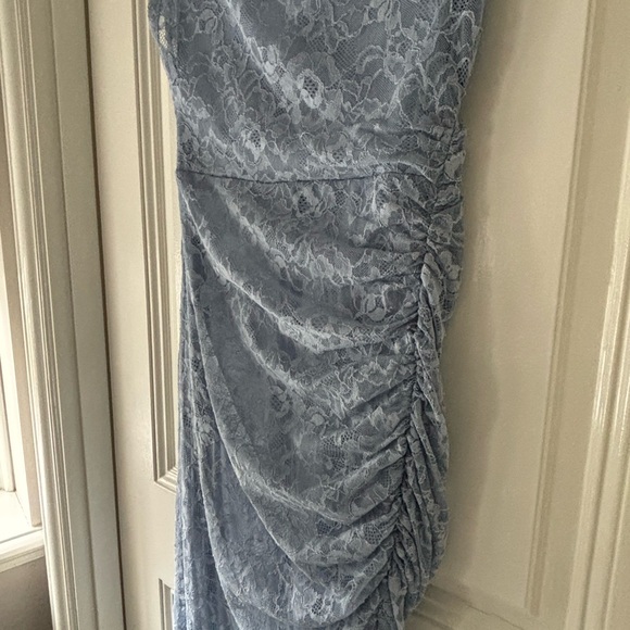 Anthropologie Blue Lace Dress - Picture 3 of 11